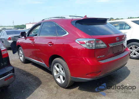 2010 Lexus Rx 350 from USA, damaged, VIN 2T2BK1BA9AC073675